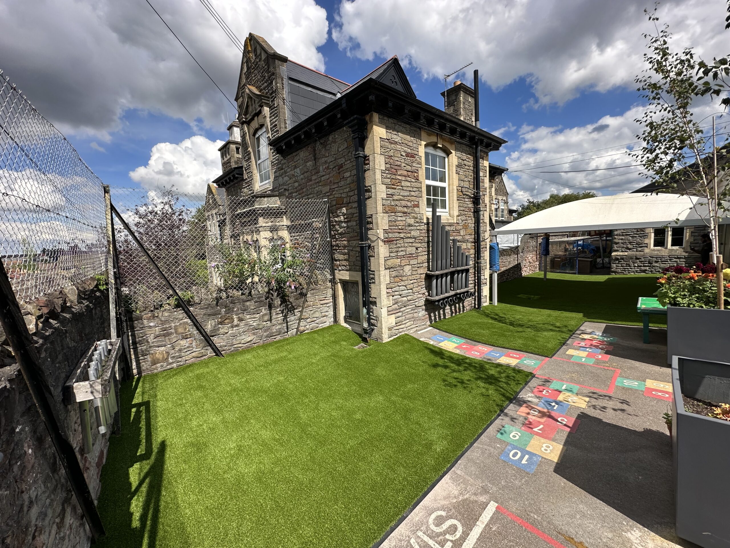 School Artificial Grass Install